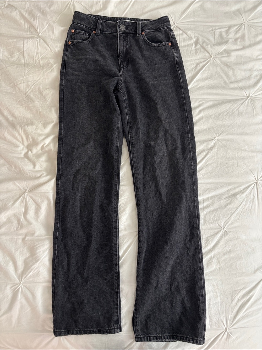 Garage Women's Straight Leg Jeans in Black